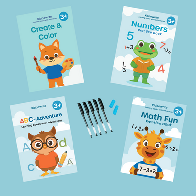 Kiddowrite – Learning books filled with adventure