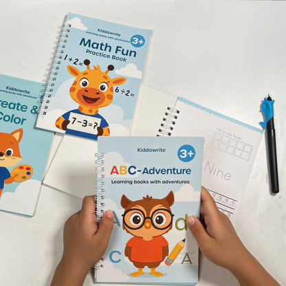 Kiddowrite – Learning books filled with adventure