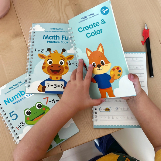 Kiddowrite – Learning books filled with adventure